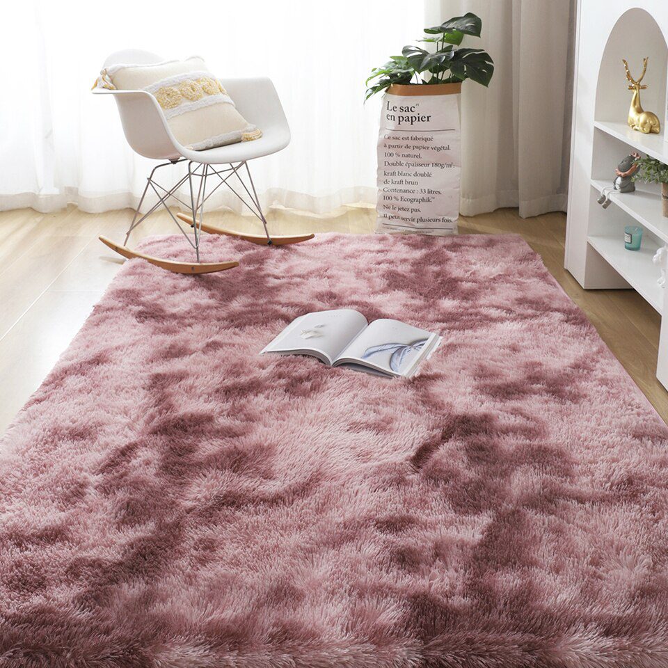 Modern Fluffy Area Rug For Bedroom, Living Room - Image 7
