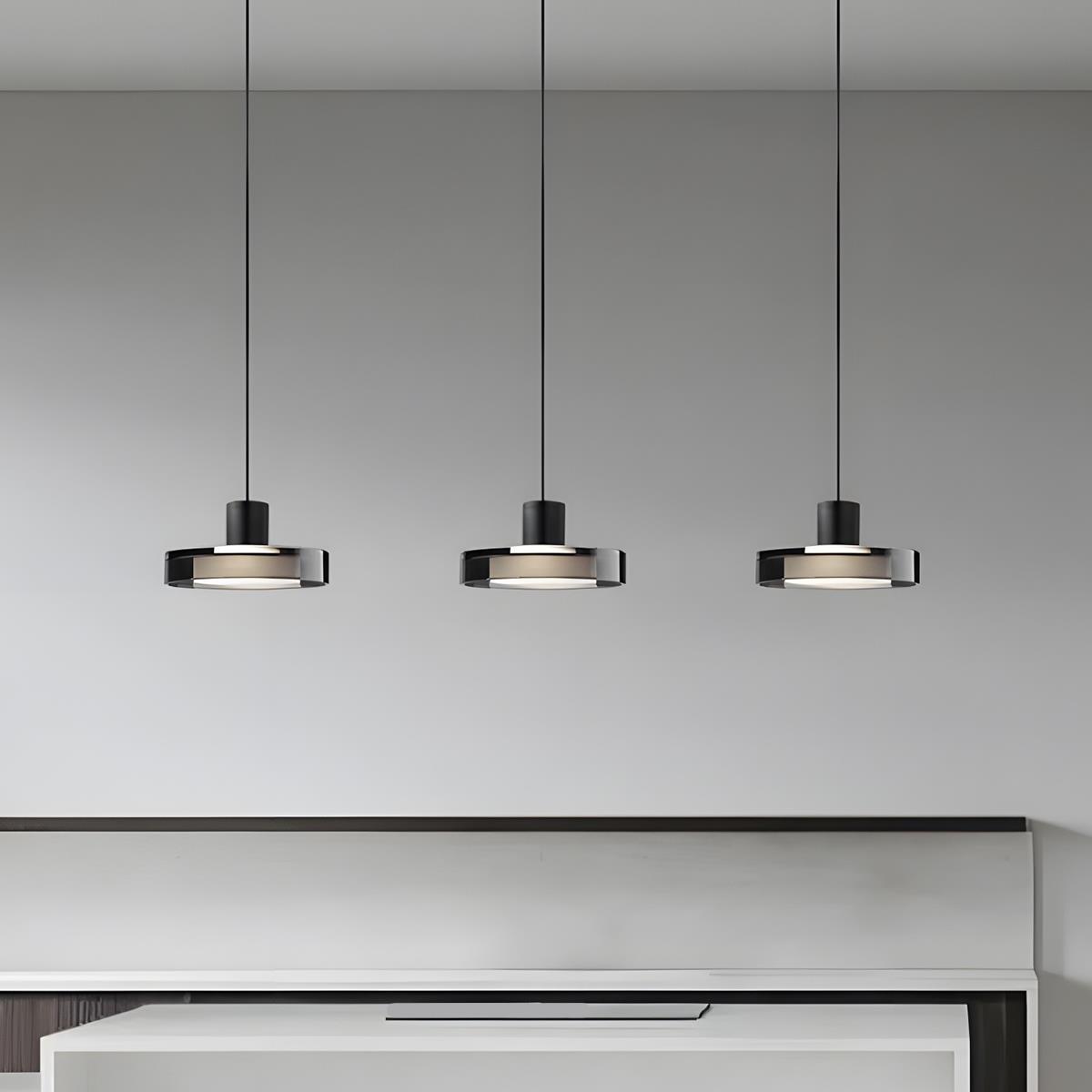 Modern Minimalist Glass Indoor Bar Pendant Lights - Image 8